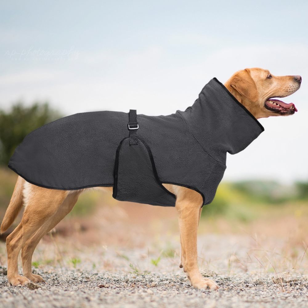 Dog Anxiety Vest - Solid Color Warm Winter Dog Clothes