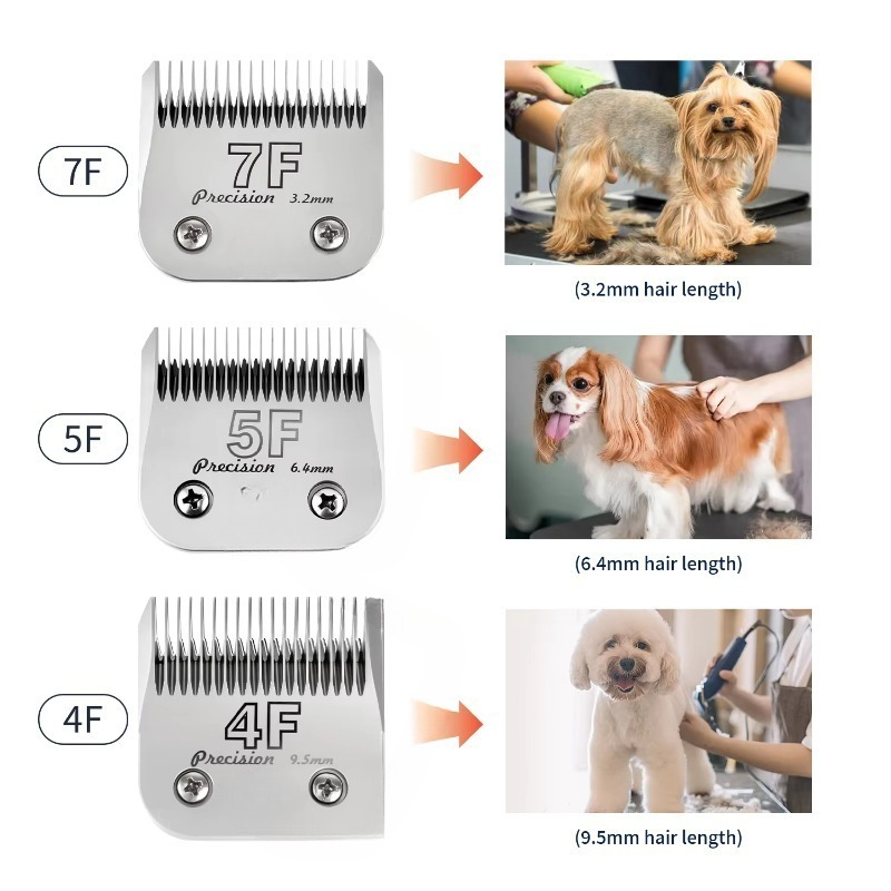 A5 Clipper Blades 10# 30# 40#  - Dog Grooming Clippers recension och pris