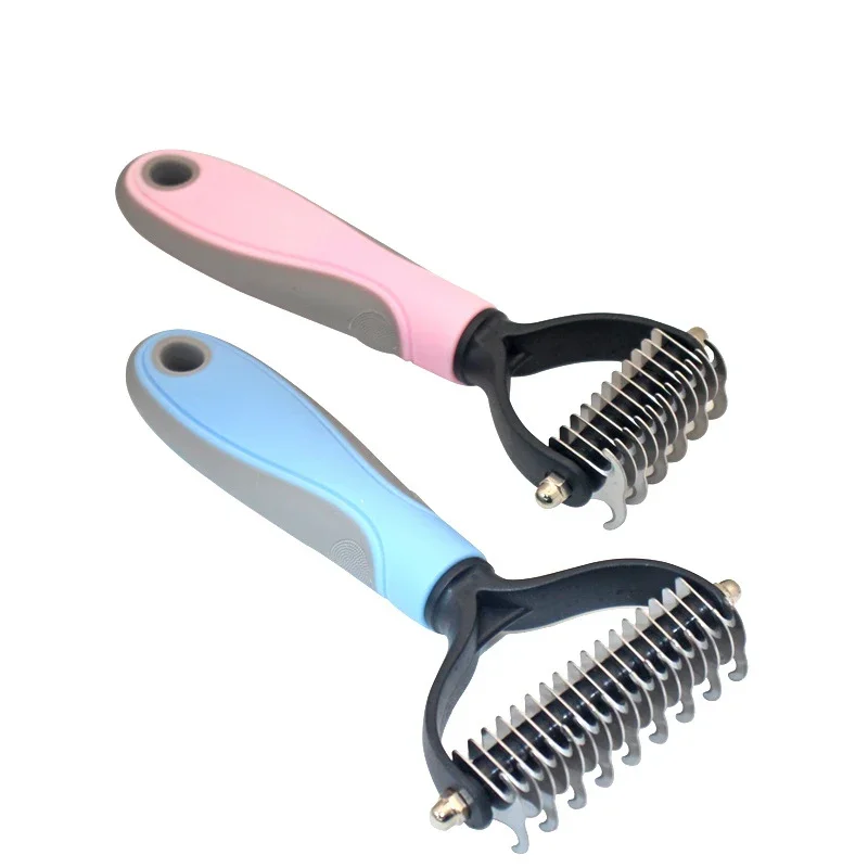 Pet Cat Hair Removal Comb Brus - Dog Grooming Clippers recension och pris