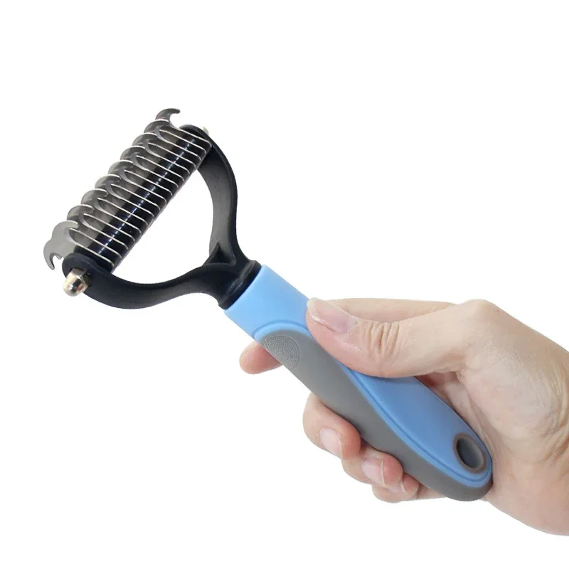 Pet Cat Hair Removal Comb Brus - Dog Grooming Clippers recension och pris