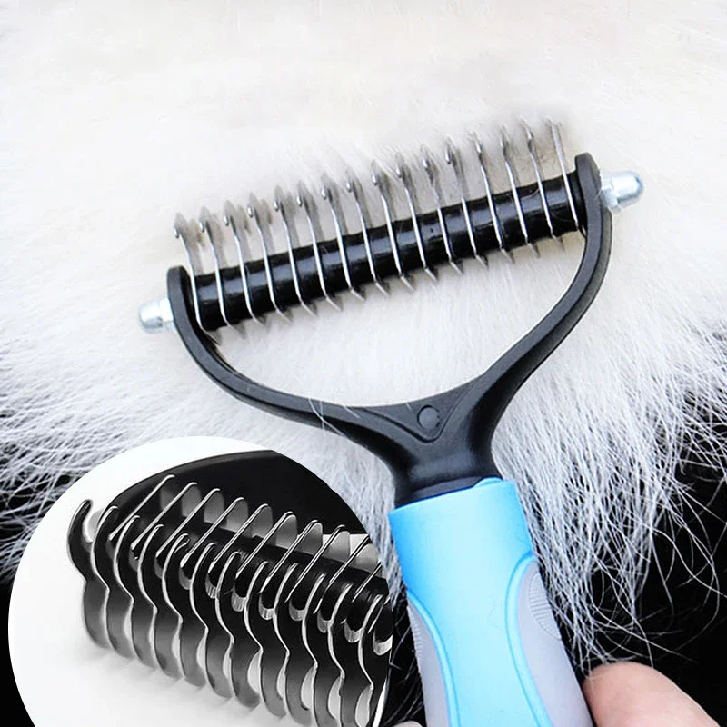 Pet Cat Hair Removal Comb Brus - Dog Grooming Clippers recension och pris