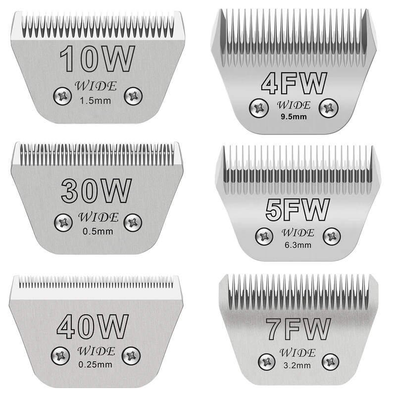 Detachable animal wide blade F - Dog Grooming Clippers recension och pris