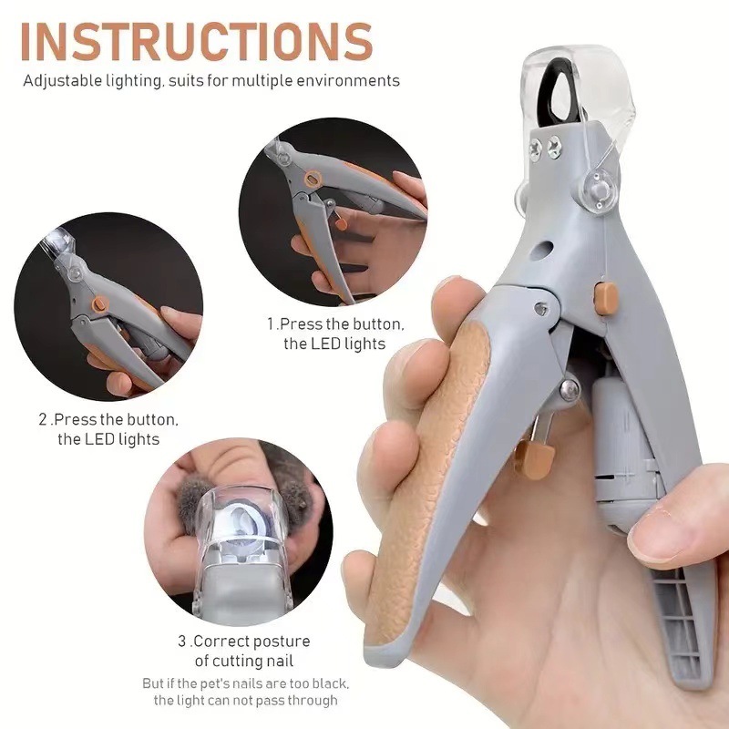 1pc illuminated LED Dog & Cat  - Dog Grooming Clippers recension och pris