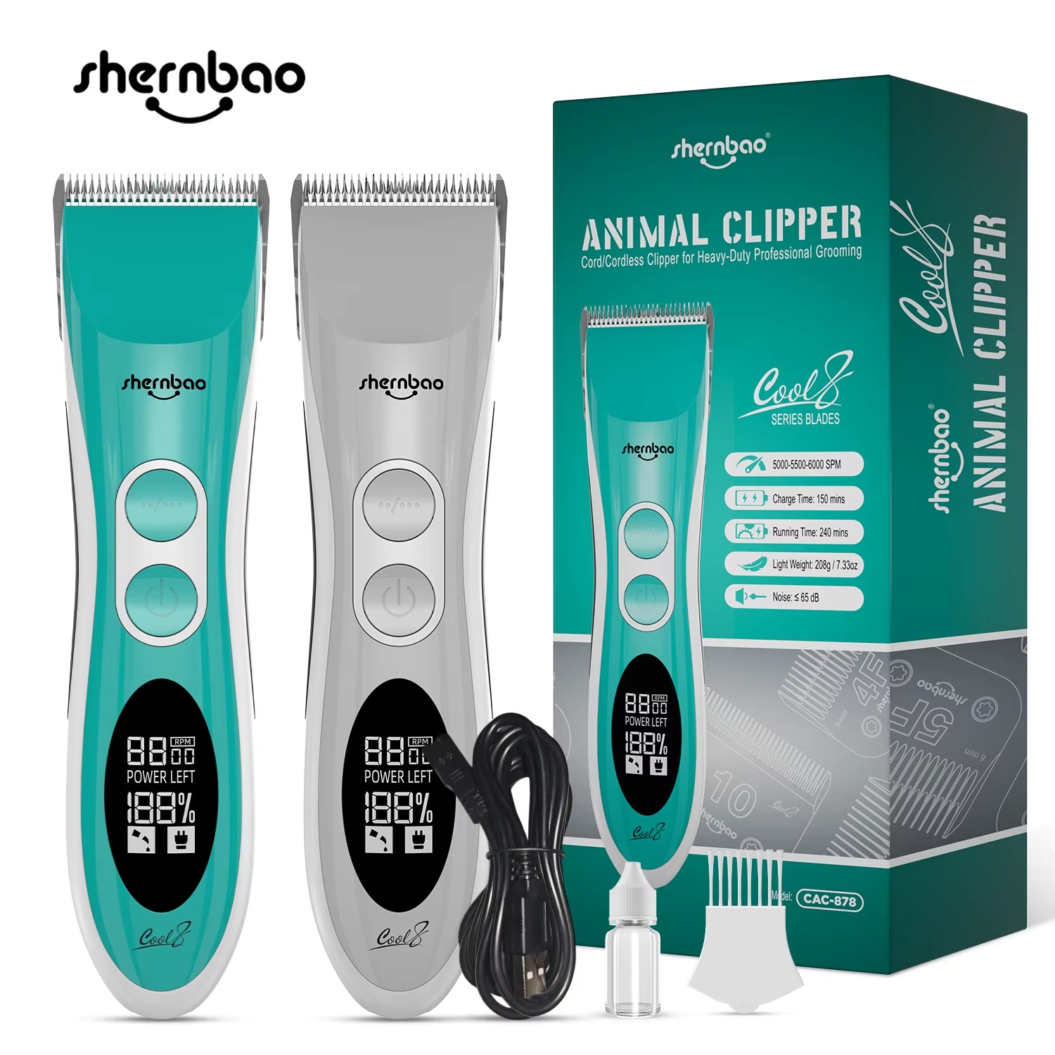 Shernbao CAC-878 Professional  - Dog Grooming Clippers recension och pris