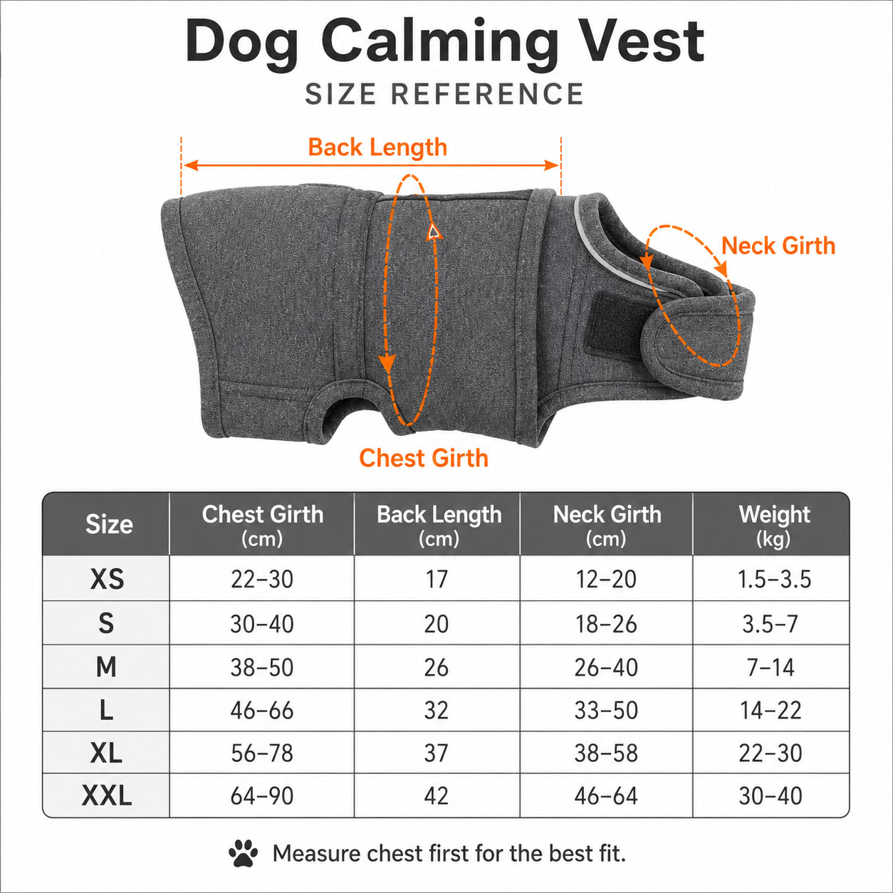 Dog Anxiety Vest Calming Wrap  - Dog Anxiety Vest recension och pris