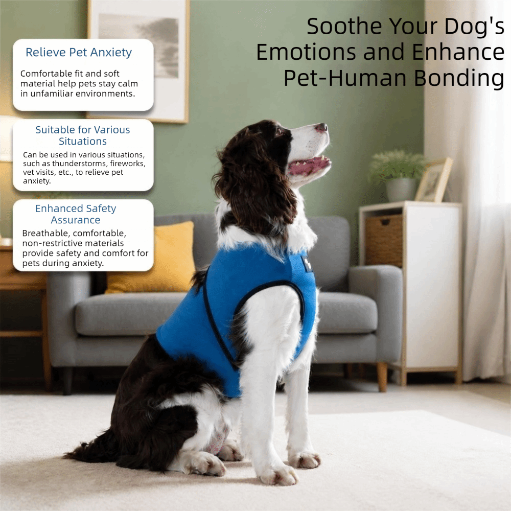 Pet Comfort Clothes Breathable - Dog Anxiety Vest recension och pris